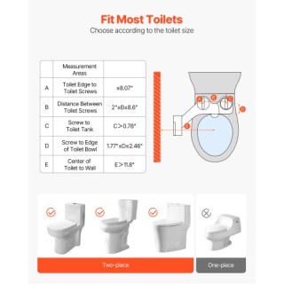 VEVOR Λεπτό Προσαρτώμενο Μπιντέ με Δύο Ρυθμιζόμενα Ακροφύσια ZYPZQJ... VEVOR Λεπτό Προσαρτώμενο Μπιντέ με Δύο Ρυθμιζόμενα Ακροφύσια ZYPZQJ...