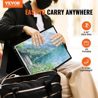 VEVOR Πίνακας Φωτισμού LED A3 με Τροφοδοσία USB και Ρυθμιζόμενη Φωτ... VEVOR Πίνακας Φωτισμού LED A3 με Τροφοδοσία USB και Ρυθμιζόμενη Φωτ...