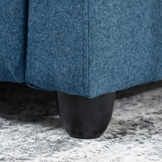 Πολυθρόνα Χαλάρωσης Χειροκίνητη με Υποπόδιο 69x 88 x 101cm - Μπλε ... Πολυθρόνα Χαλάρωσης Χειροκίνητη με Υποπόδιο 69x 88 x 101cm - Μπλε ...