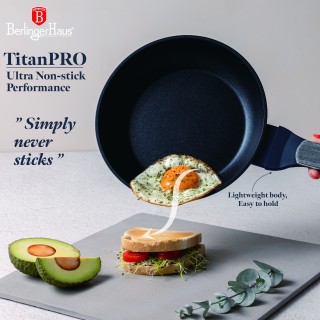 Berlinger Haus  Σετ Μαγειρικά Σκεύη από Αλουμίνιο Matt Blue με Αντι...