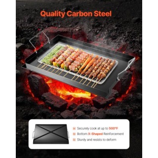 VEVOR Επίπεδη Σχάρα 24x16 Carbon Steel BBQ DCJPTG2416IN6RCEUV0 VEVOR Επίπεδη Σχάρα 24x16 Carbon Steel BBQ DCJPTG2416IN6RCEUV0