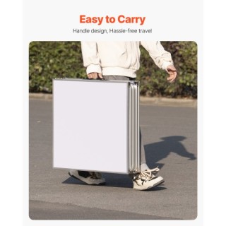 VEVOR Φορητό Τραπέζι Beer Pong  2.4 μ. για Πάρτι με Θέσεις για Ποτή...