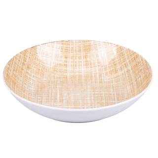 Villa DEste Σετ 6 τμχ Πιάτο βαθύ από πορσελάνη σε υφή άμμου 5921907 Villa DEste Σετ 6 τμχ Πιάτο βαθύ από πορσελάνη σε υφή άμμου 5921907