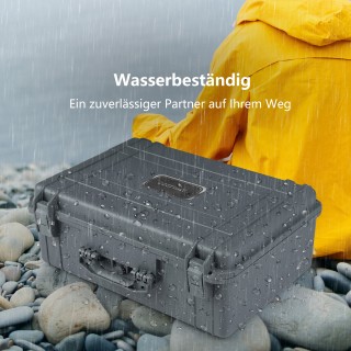 Costway 22 Σκληρό Κάλυμμα Καμεροθήκη Προσαρμόσιμη Αδιάβροχη Γκρι TA... Costway 22 Σκληρό Κάλυμμα Καμεροθήκη Προσαρμόσιμη Αδιάβροχη Γκρι TA...