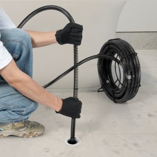 Καλώδιο Καθαρισμού Αποχέτευσης VEVOR 45FTx7/8In & 6 Κόφτες για Σωλή... Καλώδιο Καθαρισμού Αποχέτευσης VEVOR 45FTx7/8In & 6 Κόφτες για Σωλή...