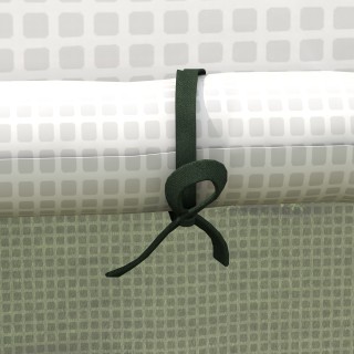 Outsunny Κάλυμμα PE για Θερμοκήπιο Κήπου με Πόρτα με Στερέωση και Π...