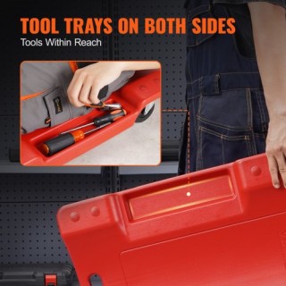 VEVOR 36 Πλαστικό Σέρβις Αυτοκινήτου 350 lbs HDPE  YTSXCTB400BHNSQTCV0