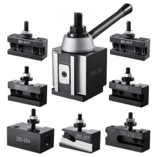 VEVOR Σετ 8 Τεμαχίων Βάσεις Εργαλείων Ταχείας Αλλαγής για Τόρνο 10-... VEVOR Σετ 8 Τεμαχίων Βάσεις Εργαλείων Ταχείας Αλλαγής για Τόρνο 10-...