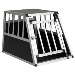 Costway Κλουβί Μεταφοράς Σκύλου Αλουμινίου με Κλειδωτή Πόρτα και Αφ... Costway Κλουβί Μεταφοράς Σκύλου Αλουμινίου με Κλειδωτή Πόρτα και Αφ...