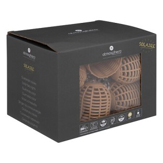 Ηλιακή Γιρλάντα LED με 10 Μπάλες 335 x 6 cm 190613 Atmosphera