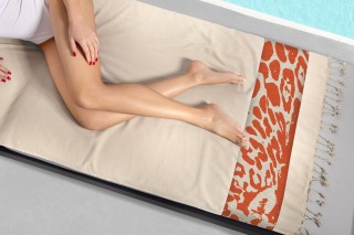 Guy Laroche Πετσέτα Θαλάσσης - Παρεό Pestemal 24 Beige 90x170 ,1130... Guy Laroche Πετσέτα Θαλάσσης - Παρεό Pestemal 24 Beige 90x170 ,1130...