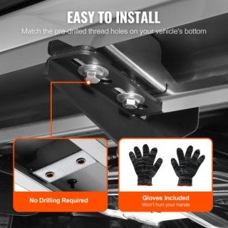 Σκαλοπάτια VEVOR 6 για Dodge Ram 1500/2500/3500 (2009-2023) Crew Ca...