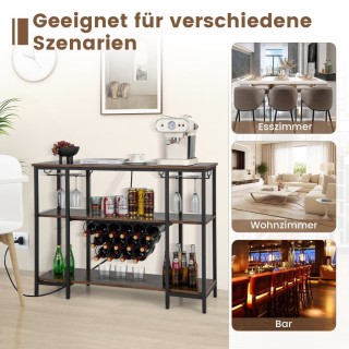 Costway Πολυλειτουργική Κάβα Κρασιών με Ενσωματωμένο Σταθμό Φόρτισ... Costway Πολυλειτουργική Κάβα Κρασιών με Ενσωματωμένο Σταθμό Φόρτισ...