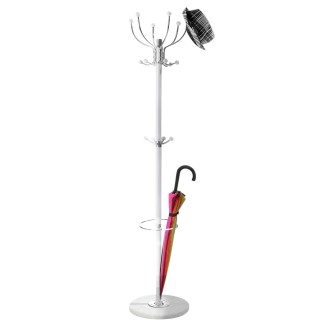 BAKAJI Μεταλλική Κρεμάστρα Δαπέδου με 16 Γάντζους και Θήκη Ομπρελώ... BAKAJI Μεταλλική Κρεμάστρα Δαπέδου με 16 Γάντζους και Θήκη Ομπρελώ...
