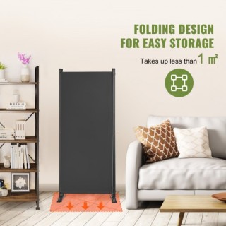 VEVOR Γκρι Διαχωριστικό Δωματίου 3-Πάνελ Πτυσσόμενο Υφασμάτινο Παρτ...