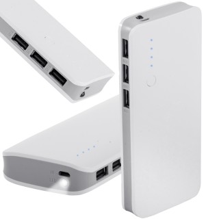 Verk group PowerBank 10000mAh 3x USB MicroUSB 2.1A Φακός LED για Ισ...