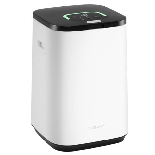 Costway Ζεστατήρας Λευκός Πετσετών 23L με Ένδειξη Φωτισμού και Χρον...
