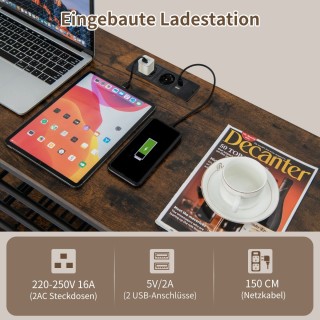 Costway  Στυλάτη και Λειτουργική Κάβα Κρασιού με Ενσωματωμένο Σταθμ...