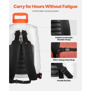 VEVOR Ηλεκτρικός Ψεκαστήρας Πλάτης 16L με 8 Μπεκ & 2 Τηλεσκοπικά Ρά... VEVOR Ηλεκτρικός Ψεκαστήρας Πλάτης 16L με 8 Μπεκ & 2 Τηλεσκοπικά Ρά...