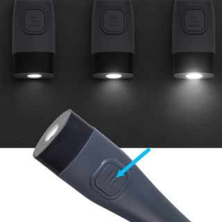 Izoxis Φωτιστικό Λαιμού Αναγνωστικό Νύχτας LED USB-C Επαναφορτιζόμε...