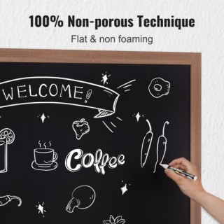 Μαγνητικός Πίνακας Κιμωλίας VEVOR, 35x46, Ξύλινος Πίνακας με Κιμωλί...