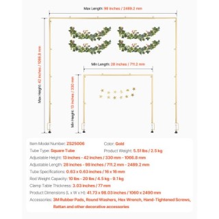 VEVOR Ρυθμιζόμενη Βάση Τραπεζιού με Σφιγκτήρες 28-98 ZSGJ1JJSDTT04W... VEVOR Ρυθμιζόμενη Βάση Τραπεζιού με Σφιγκτήρες 28-98 ZSGJ1JJSDTT04W...