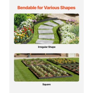 VEVOR Μεταλλικό Περίγραμμα Τοπίου 10 Τεμαχίων 60in Ανθεκτικό στη Σκ... VEVOR Μεταλλικό Περίγραμμα Τοπίου 10 Τεμαχίων 60in Ανθεκτικό στη Σκ...