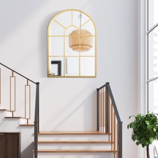 HOMCOM Μοντέρνος Καθρέφτης Τοίχου σε Σχήμα Τόξου 70x50 εκ για Υπνοδ... HOMCOM Μοντέρνος Καθρέφτης Τοίχου σε Σχήμα Τόξου 70x50 εκ για Υπνοδ...