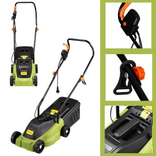 BAKAJI Ηλεκτρική Χλοοκοπτική Μηχανή A5099 Κινητήρας 1000W Κουρευτι... BAKAJI Ηλεκτρική Χλοοκοπτική Μηχανή A5099 Κινητήρας 1000W Κουρευτι...