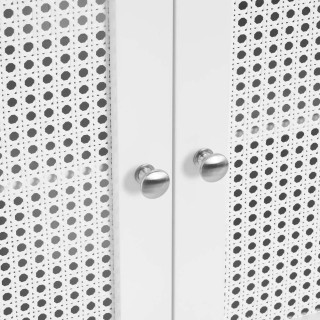 BAKAJI Ντουλάπι Μπάνιου με 2 Πόρτες και Σχάρα Ντουλάπα από Ξύλο Λε... BAKAJI Ντουλάπι Μπάνιου με 2 Πόρτες και Σχάρα Ντουλάπα από Ξύλο Λε...