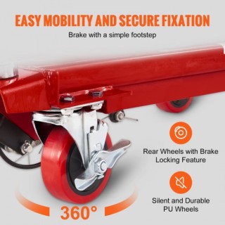 VEVOR Υδραυλικό Τραπέζι Ανύψωσης, Χωρητικότητα 500lbs, Ύψος Ανύψωση...