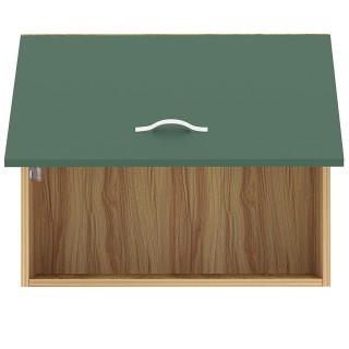 Shally Dogan  Αναδιπλούμενος Κρεμαστός Ντουλάπι Κουζίνας Τοίχου από...