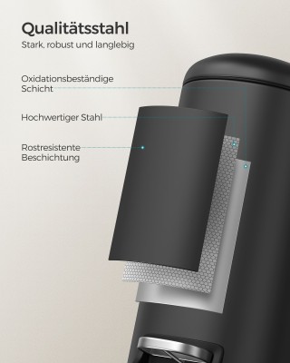 Μεταλλικός Κάδος Μπάνιου 10L με Καπάκι & Πεντάλ 34.5 x 18.5 x 39 c... Μεταλλικός Κάδος Μπάνιου 10L με Καπάκι & Πεντάλ 34.5 x 18.5 x 39 c...