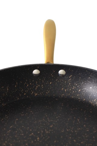 Edenberg Αλουμινένιο Τηγάνι 24 cm με Μαρμάρινη Αντικολλητική Επίστρ...