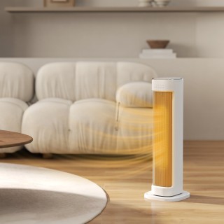 HOMCOM Κεραμική Θερμάστρα 2000W με 3 Ρυθμιζόμενες Θερμοκρασίες, Χρο...