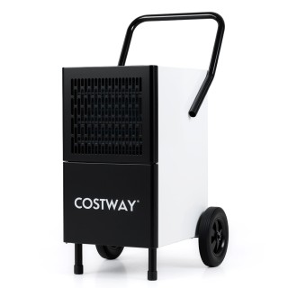 Costway Επαγγελματικός Αφυγραντήρας 60 L/ημέρα για 200 τ.μ. με Αντλ...