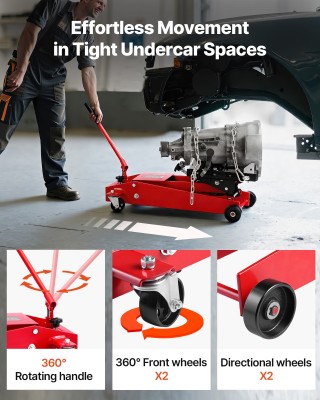 VEVOR Χαμηλού Προφίλ Υδραυλικός Γρύλος Αυτοκινήτου, Ανυψωτική Ικανό... VEVOR Χαμηλού Προφίλ Υδραυλικός Γρύλος Αυτοκινήτου, Ανυψωτική Ικανό...