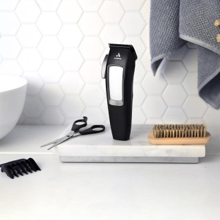 Κουρευτική Μηχανή Ρεύματος - Επαναφορτιζόμενη με 10 Χτενάκια Μαύρο ... Κουρευτική Μηχανή Ρεύματος - Επαναφορτιζόμενη με 10 Χτενάκια Μαύρο ...