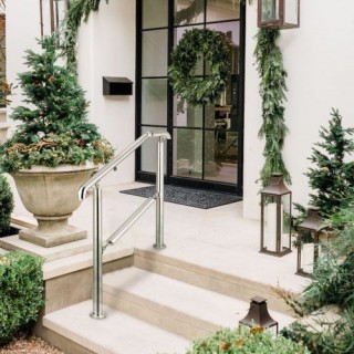 Κάγκελο 3 Σκαλοπατιών VEVOR από Ανοξείδωτο Ατσάλι για Εσωτερική & Ε...