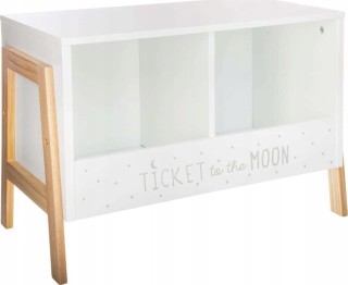 Atmosphera Παιδική βιβλιοθήκη, ξύλινη ραφιέρα, λευκή ραφιέρα 158481 Atmosphera Παιδική βιβλιοθήκη, ξύλινη ραφιέρα, λευκή ραφιέρα 158481