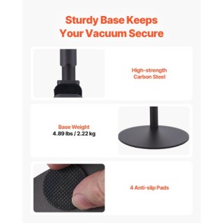 VEVOR Βάση Στήριξης για Σκούπα Dyson με 4 Επιθέματα XCQZJDSLSYGDQQ2...