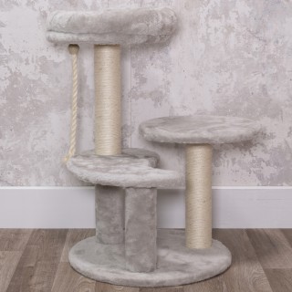 BAKAJI Δέντρο Ξυσίματος Γάτας με 3 Ράφια και Σχοινί από Σιζάλ με Ε... BAKAJI Δέντρο Ξυσίματος Γάτας με 3 Ράφια και Σχοινί από Σιζάλ με Ε...