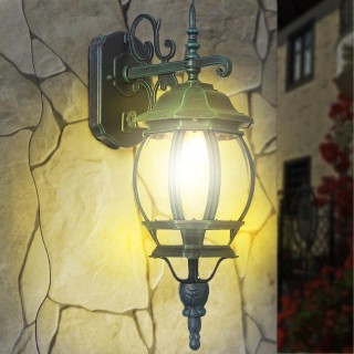 BAKAJI Βικτωριανό Φωτιστικό Τοίχου Εξωτερικού Χώρου Αλουμινίου Πράσ... BAKAJI Βικτωριανό Φωτιστικό Τοίχου Εξωτερικού Χώρου Αλουμινίου Πράσ...