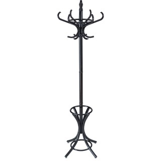 Costway Μοντέρνα Κρεμάστρα Ρούχων με Θέση για Ομπρέλες και 12 Γάντζ...