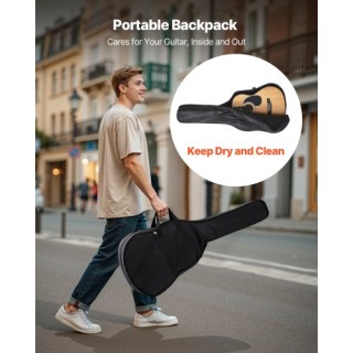 VEVOR Δέμα Ακουστικής Κιθάρας Dreadnought 36 για Αρχάριους με Θήκη ...