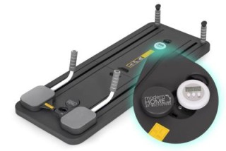 ModernHome Πολυλειτουργικός πάγκος άσκησης Pilates Reformer με αναδ...