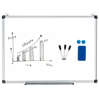 Costway Πολυλειτουργικός Μαγνητικός Πίνακας Whiteboard με Αξεσουάρ... Costway Πολυλειτουργικός Μαγνητικός Πίνακας Whiteboard με Αξεσουάρ...