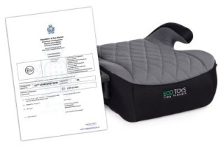 ECOTOYS Παιδικό κάθισμα αυτοκινήτου i-SIZE για ύψος 125-150 cm με υ...
