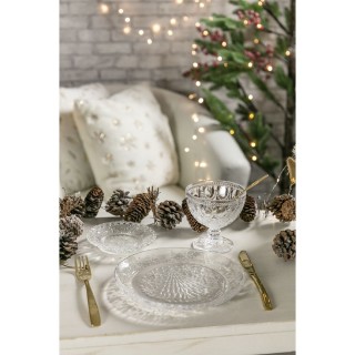 Villa DEste  Σετ 6 τμχ Πιάτο από γυαλί  Le Sacre Coeur 5904326