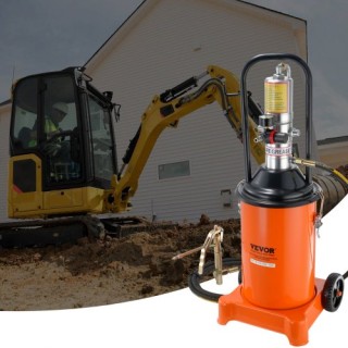 Αντλία Γράσου VEVOR 12L, Αεροκίνητη με Λάστιχο & Πιστόλι, Φορητή με... Αντλία Γράσου VEVOR 12L, Αεροκίνητη με Λάστιχο & Πιστόλι, Φορητή με...